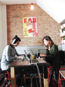 Working from The Schoolhouse, free co-working in Wandsworth.