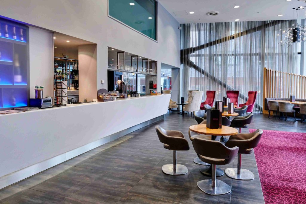 Crowne Plaza Manchester City Centre • Free workspace • Free hot drink