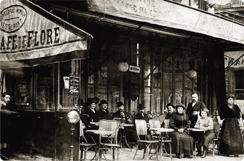 Cafe de Flore, c. 1900